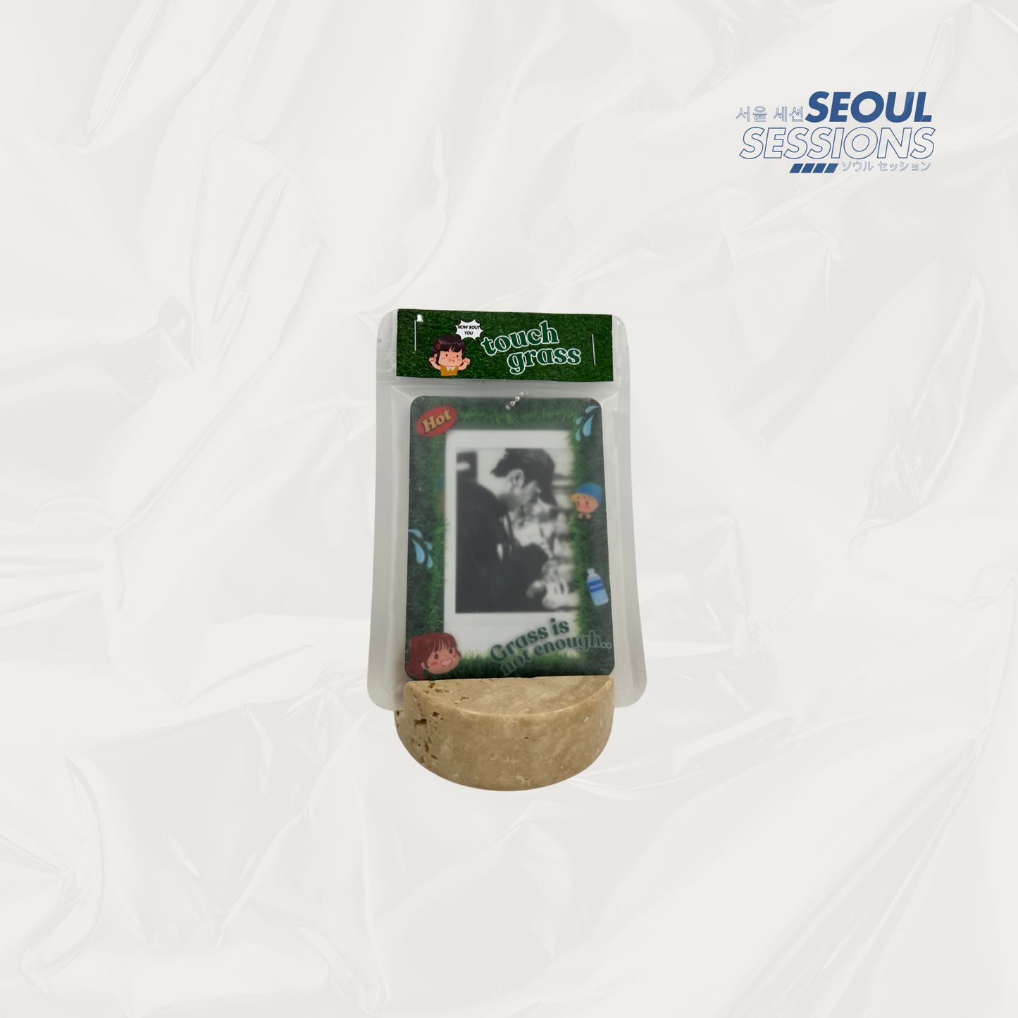 Touch Grass Photocard Holder