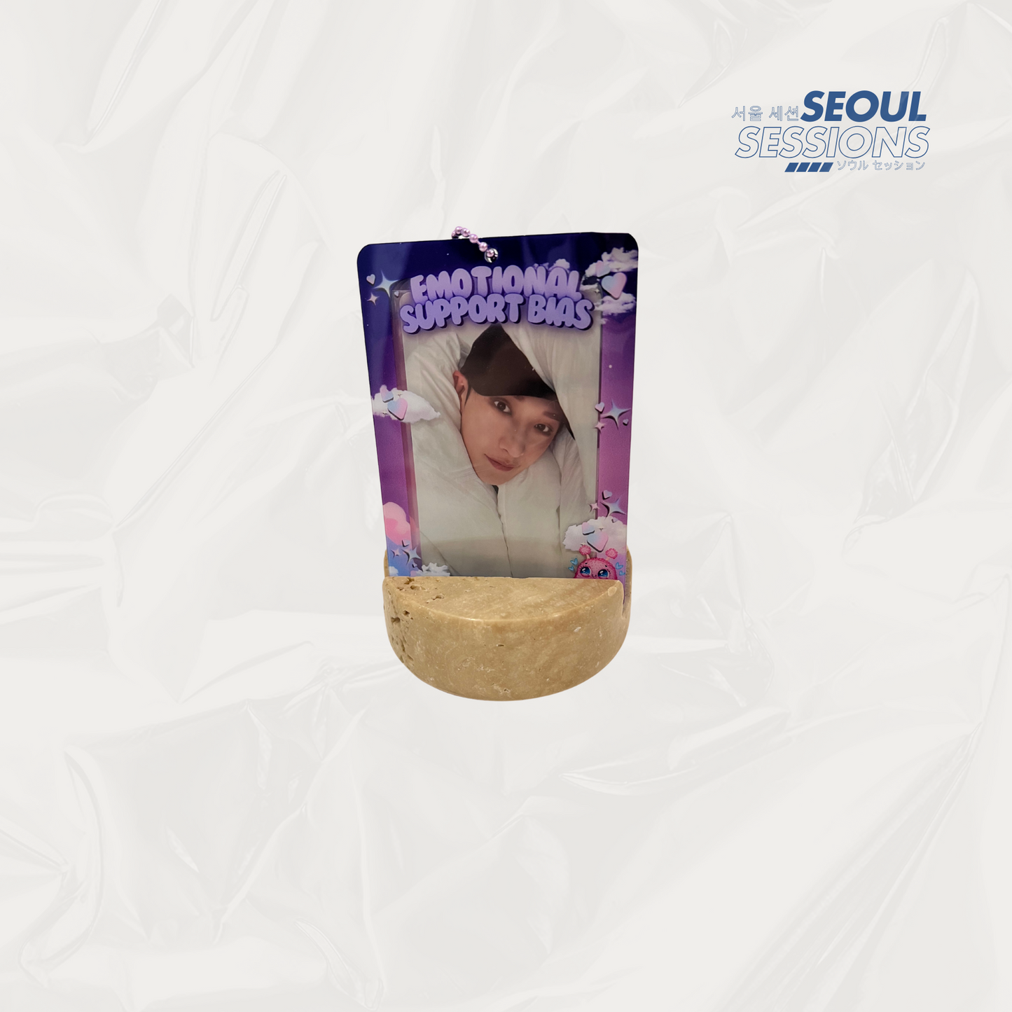Emotional Support Bias Photocard Holder