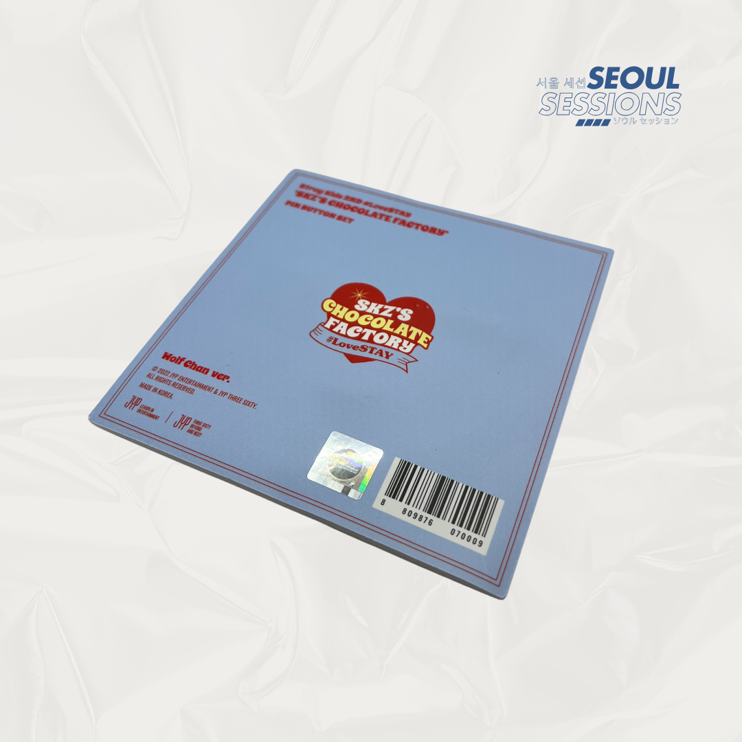 JYP - Stray Kids Chocolate Factory Badge Set