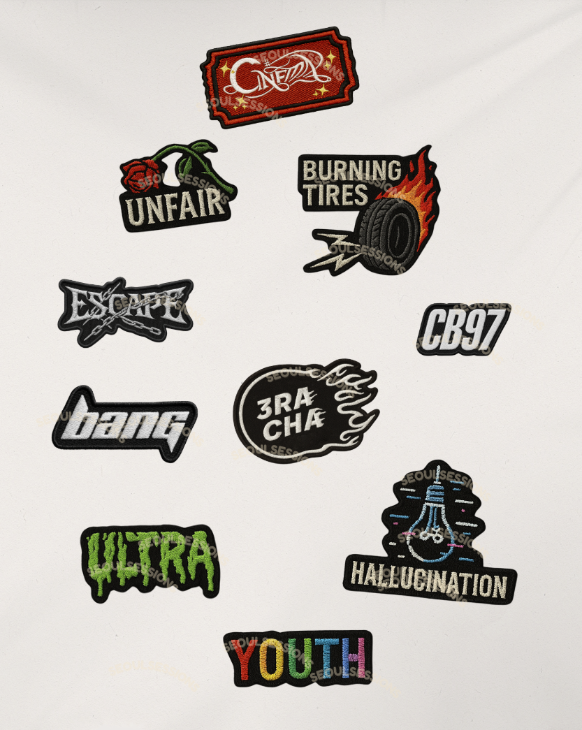 Stray Kids "Embroidered" Vinyl Waterproof Sticker