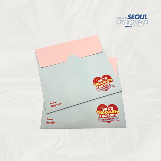 SKZ World Chocolate Factory Pop-Up Message Card