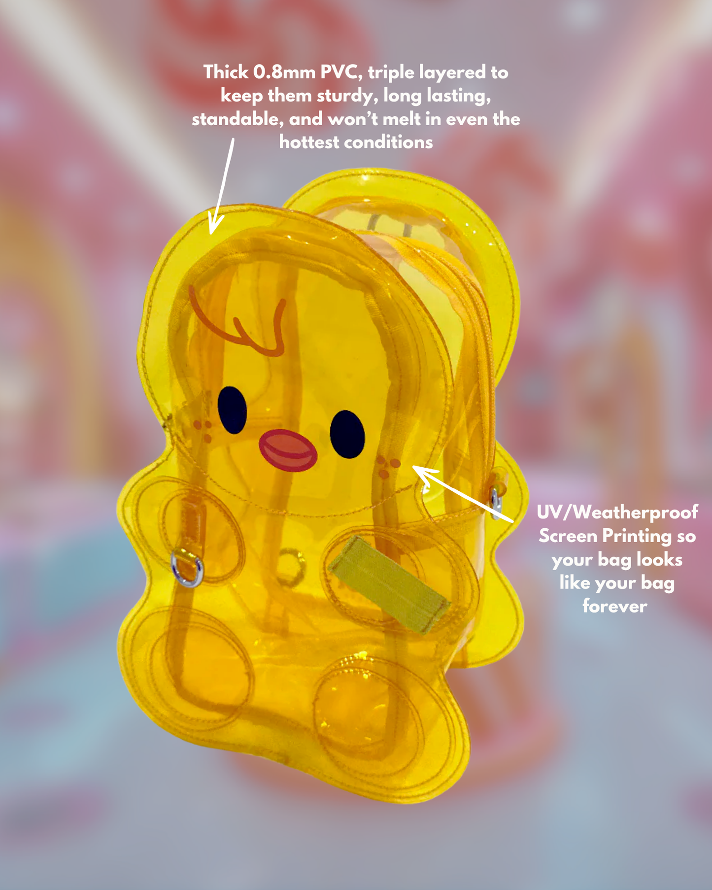 Skzoo Gummy Crossbody/Backpack