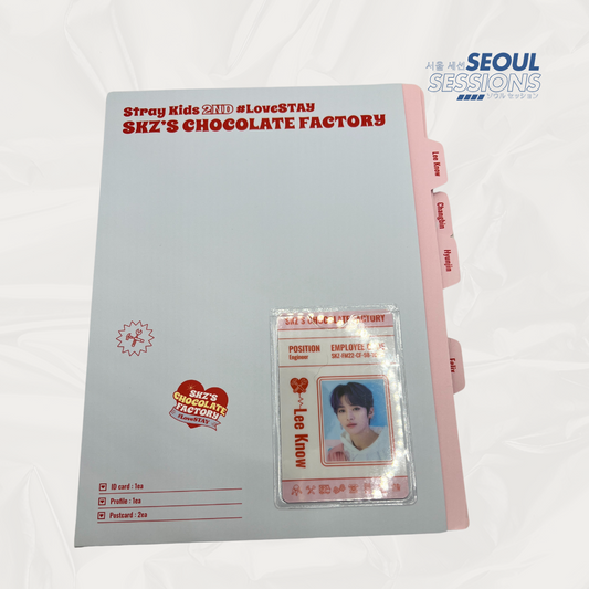 Stray Kids Chocolate Factory ID and Profile Set