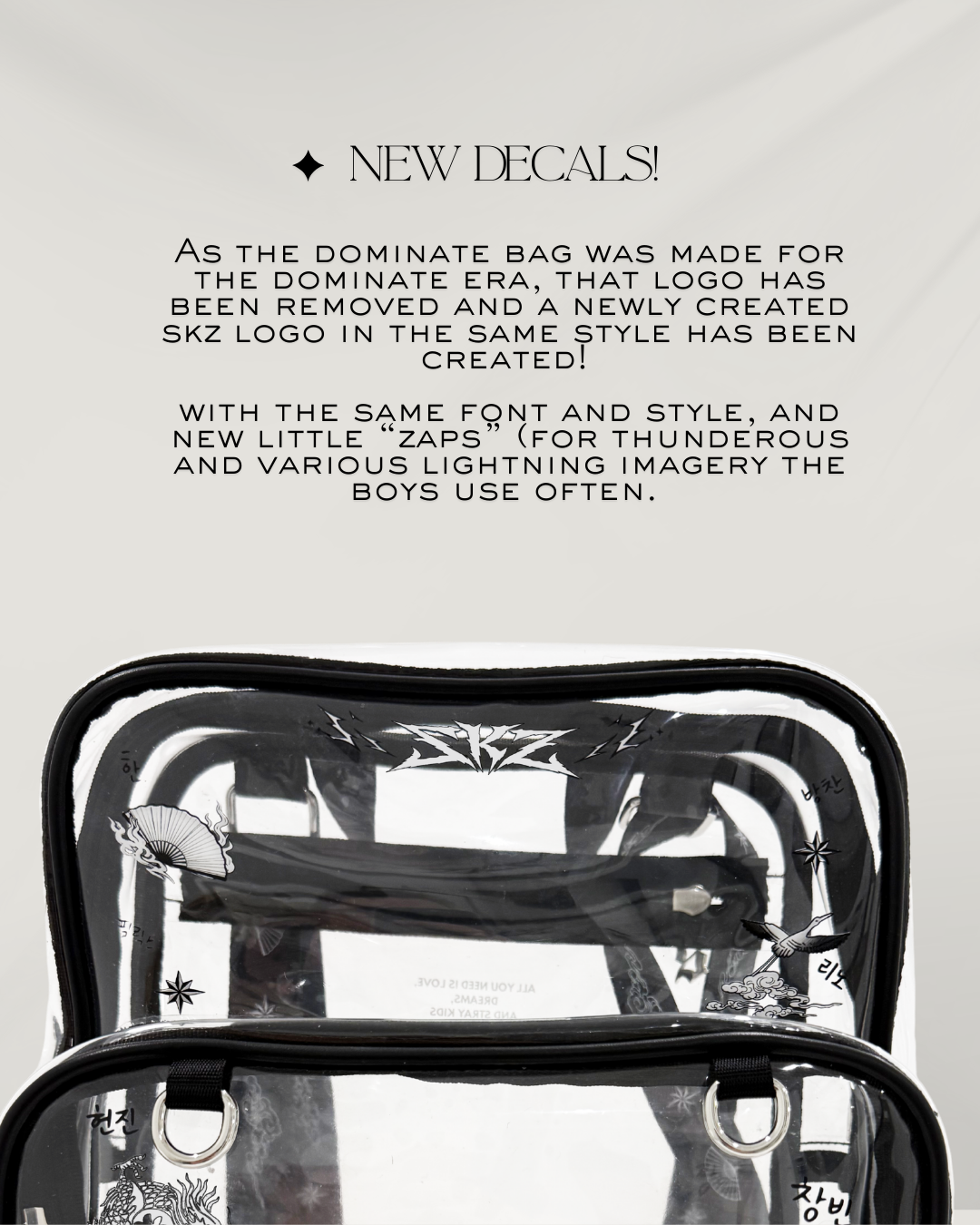 Stray Kids Divine Tour Bag Preorder