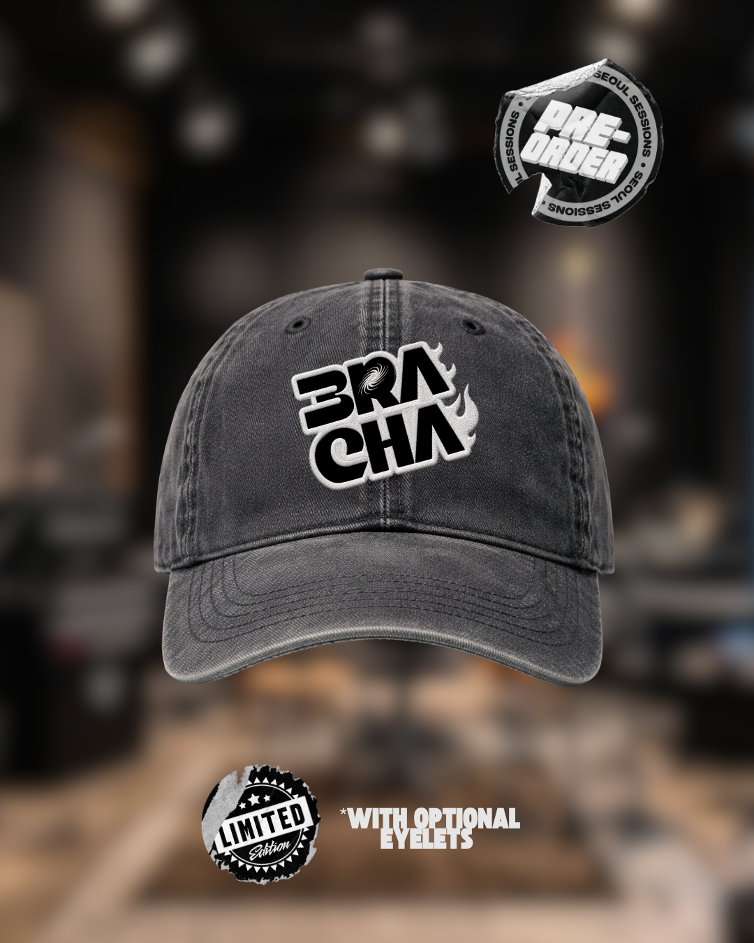 3RACHA Hat w/ Optional Eyelets