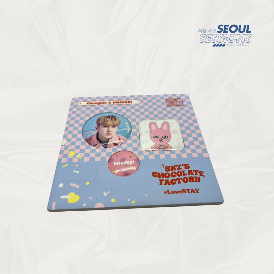 Stray Kids Chocolate Factory Badge Set