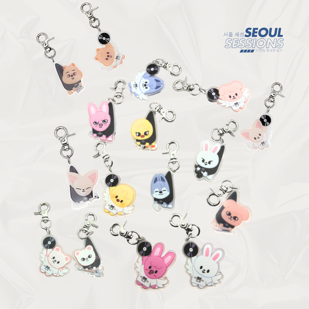 Stray Kids dominATE SKZOO Keychain Set