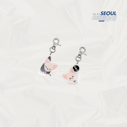 Stray Kids dominATE SKZOO Keychain Set