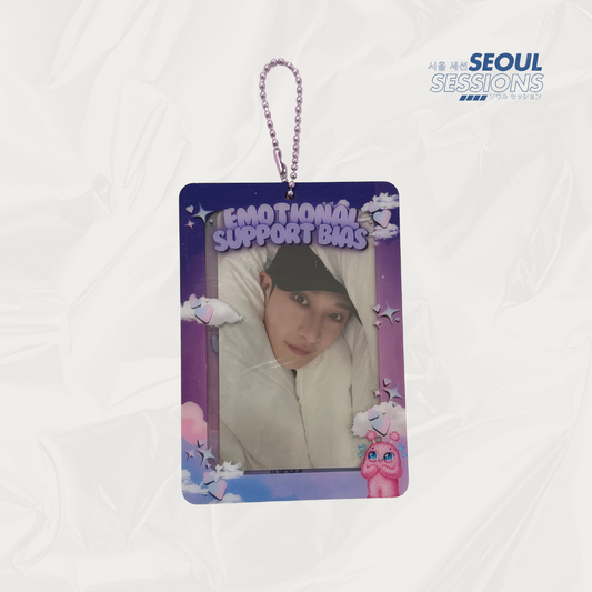 Emotional Support Bias Photocard Holder