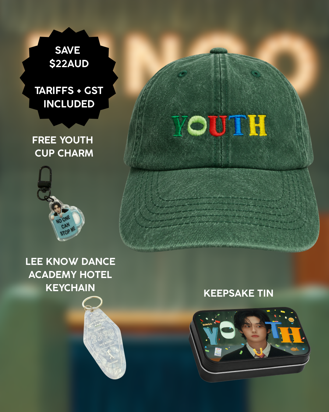 Youth Embroidered Hat - BUNDLE
