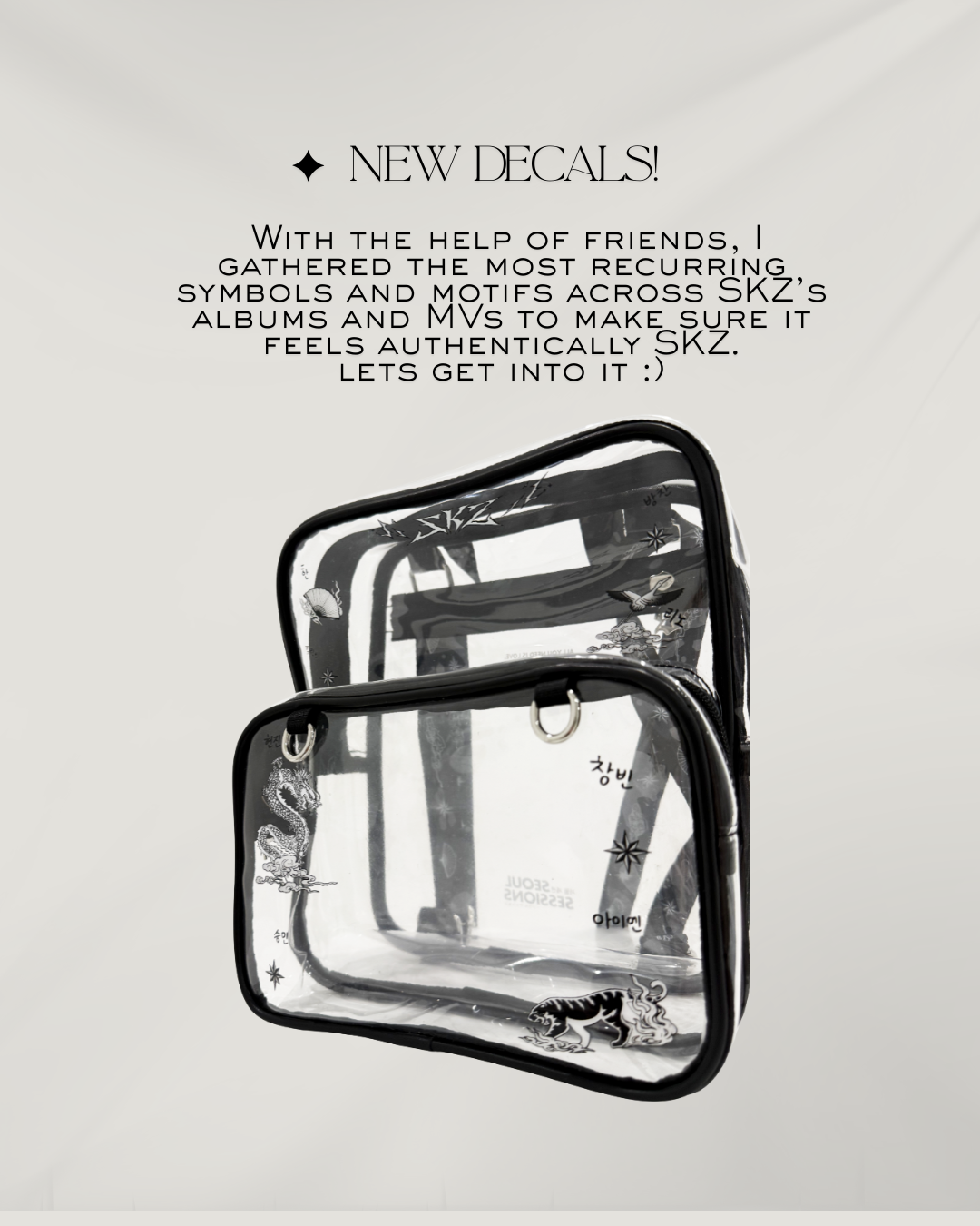 Stray Kids Divine Tour Bag Preorder
