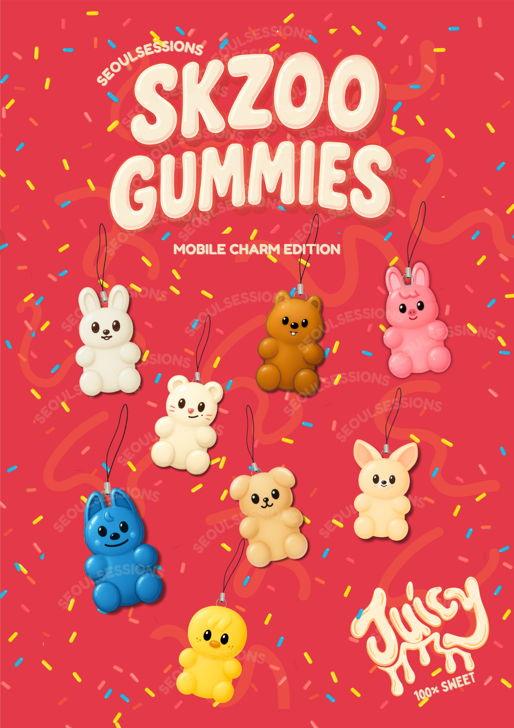 Gummy SKZOO Phone Charms