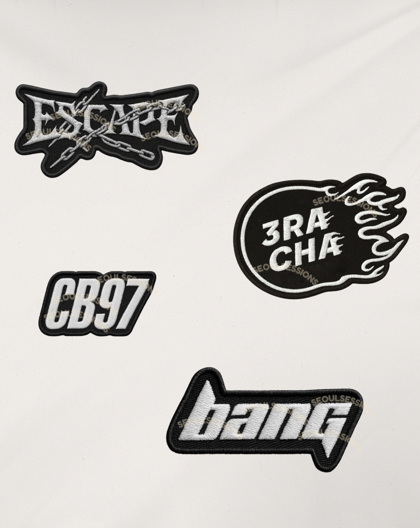 CB97 Embroidered Iron On Patches