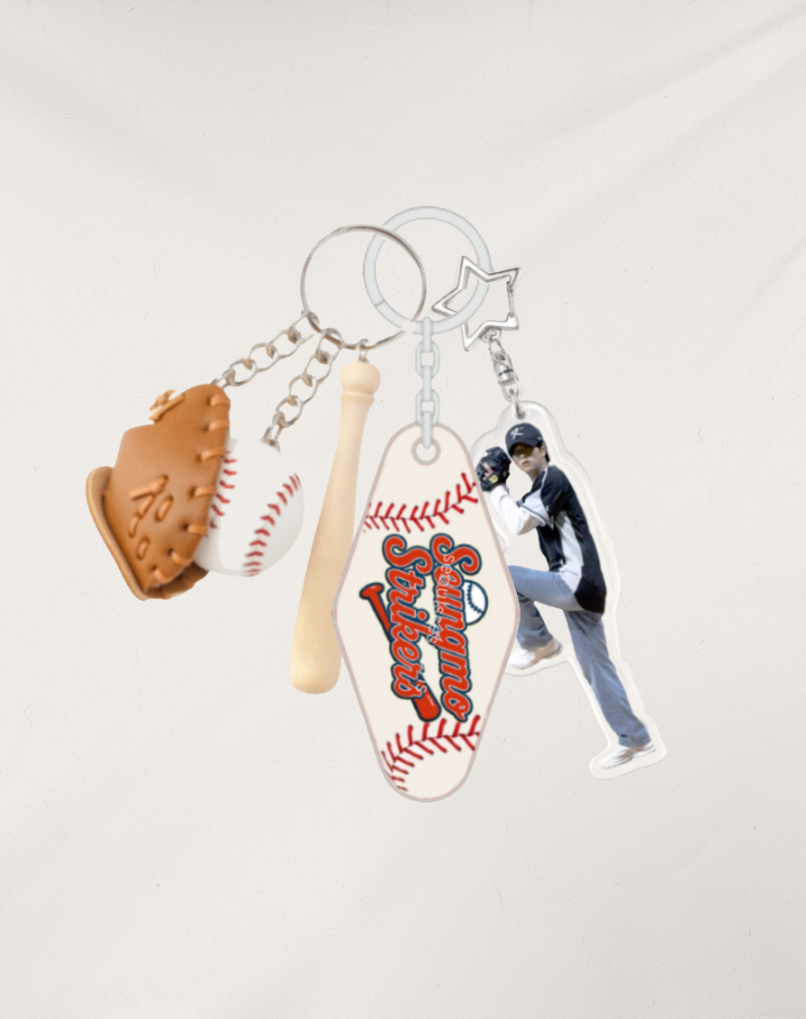 Seungmo Strikers Baseball Keychain Bundle