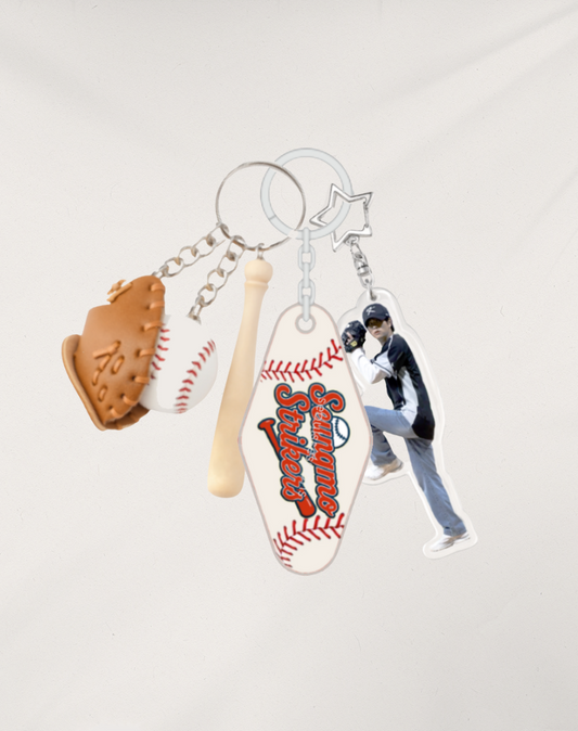 Seungmo Strikers Baseball Keychain Bundle