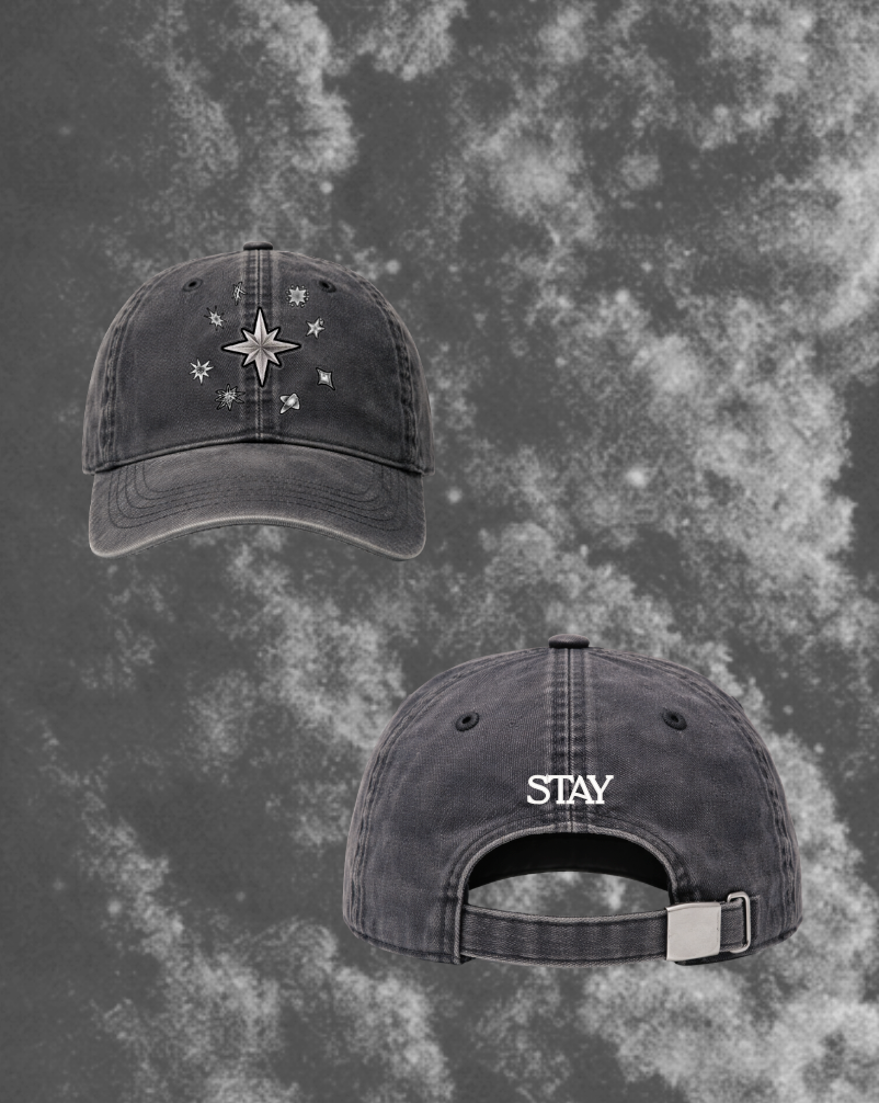 Stay Stars Embroidered Hat