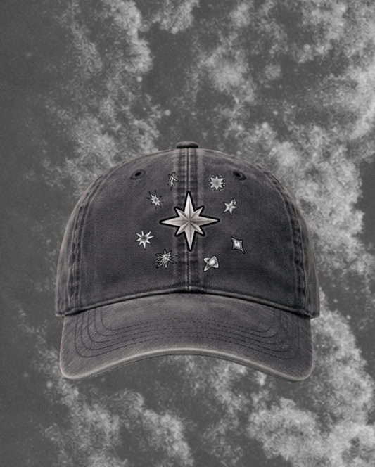 Stay Stars Embroidered Hat