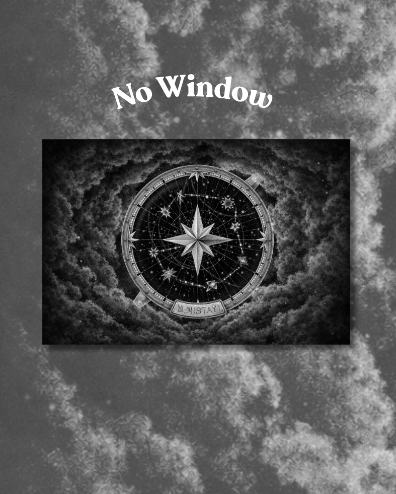 Stay Stars Card Waterproof Vinyl Sticker