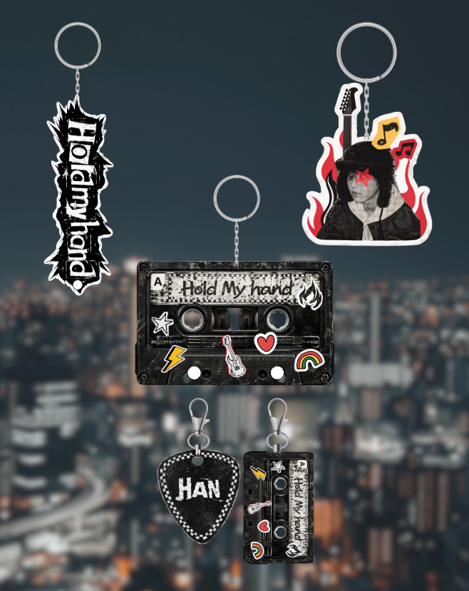 Hold My Hand Keychains