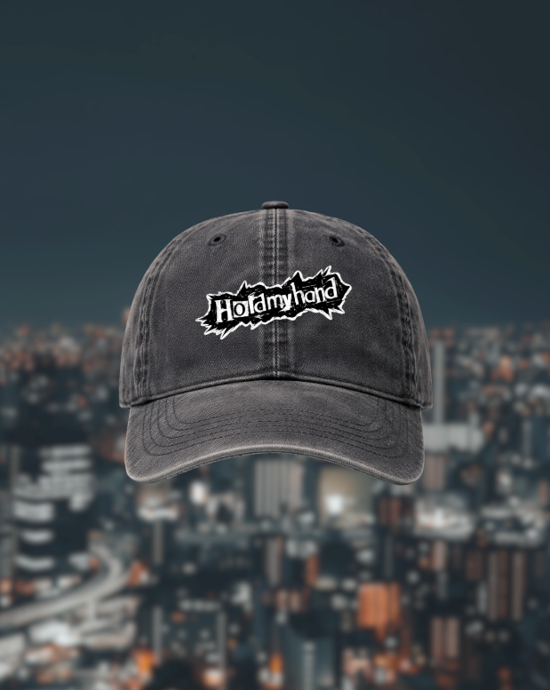 Hold My Hand Embroidered Grunge Hat