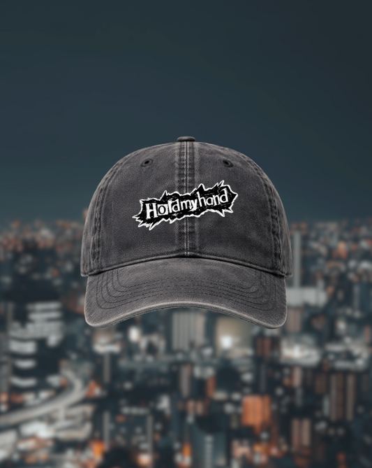 Hold My Hand Embroidered Grunge Hat