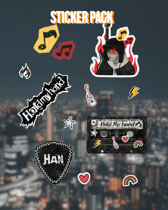 Holy My Hand Vinyl Waterproof Stickers 2"