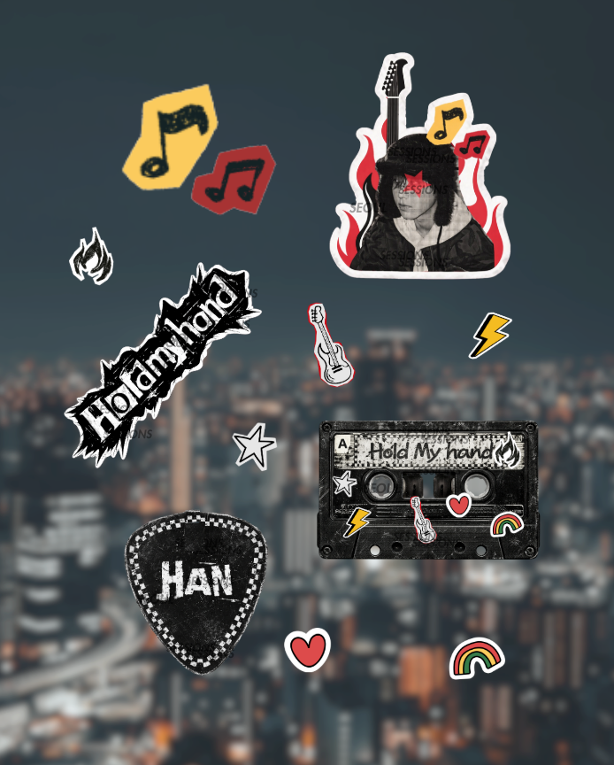 Holy My Hand Vinyl Waterproof Stickers 2"