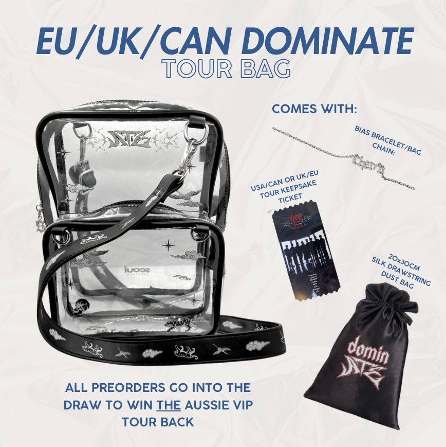 EU/UK/CAN Stray Kids DominATE Deluxe Tour Bag Bundle [PREORDER]