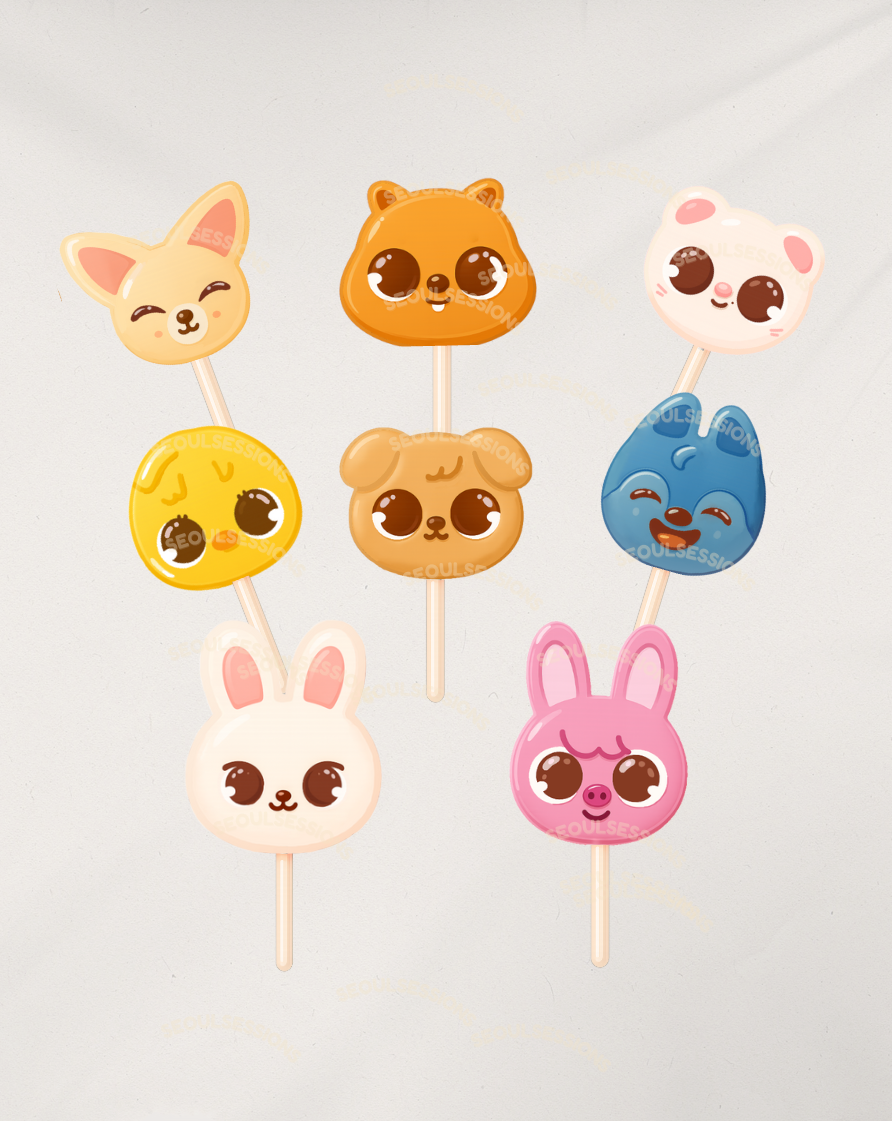 SKZOLLIPOP Vinyl Waterproof Stickers