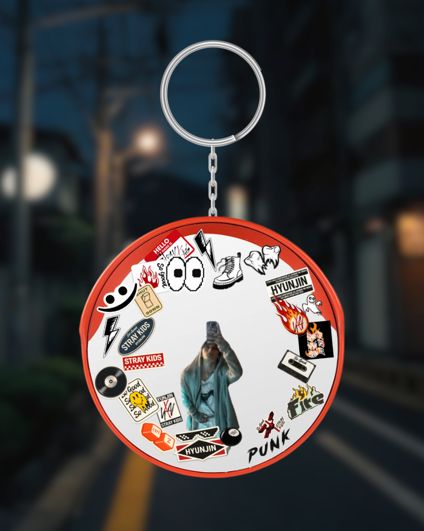 So Good - Hyunjin Mirror Keychain + Phone Pop