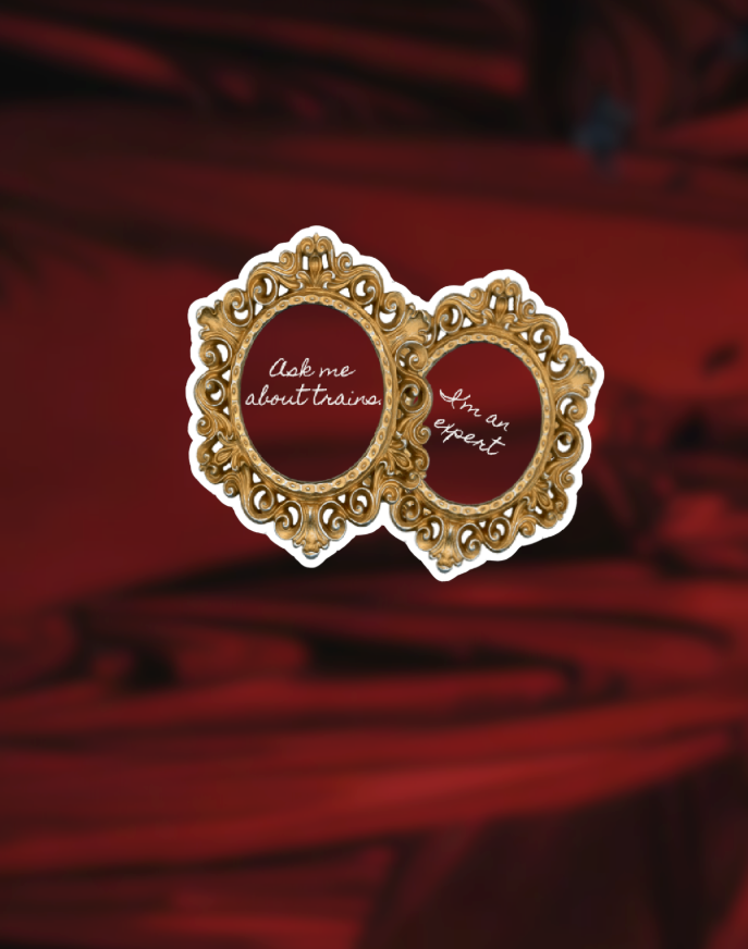 Railway Hotel - Vinyl Waterproof Stickers 2"