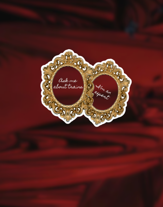 Railway Hotel - Vinyl Waterproof Stickers 2"