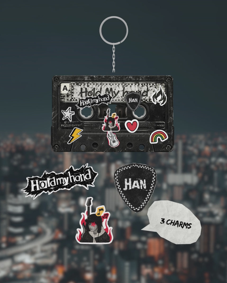 Hold My Hand Cassette Shaker Keychain – Seoul Sessions